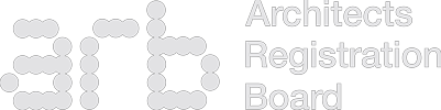Architects Registration Board logo